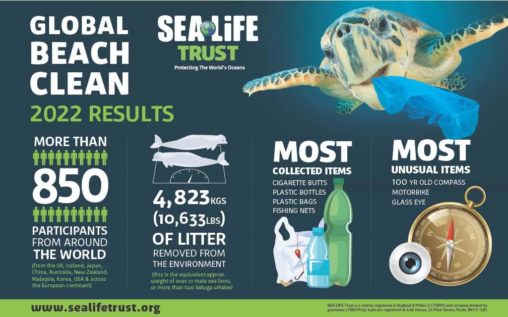 SEA LIFE Trust Global Beach Clean
